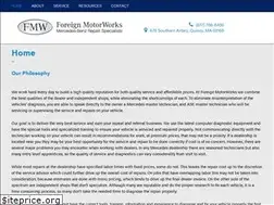 Sites similar to foreignmotorworks.com