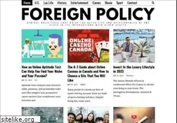 Sites similar to foreignpolicyi.org