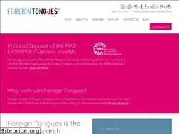Sites similar to foreigntongues.co.uk