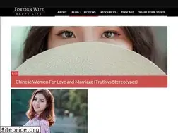 Sites similar to foreignwifehappylife.com