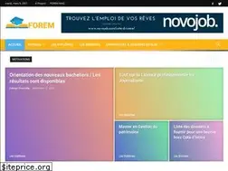 Sites similar to forem.ci