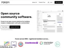Sites similar to forem.com
