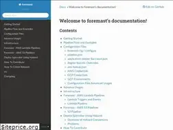 Sites similar to foremast.readthedocs.io