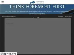 Sites similar to foremost-financial.com