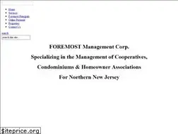 Sites similar to foremostmgmt.net