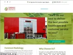 Sites similar to foremostradiology.com