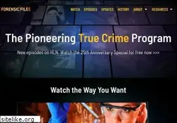 Sites similar to forensicfiles.com
