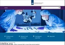 Sites similar to forensicinstitute.nl