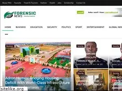 Sites similar to forensicnewsng.com