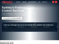 Sites similar to forensicpestcontrol.com.au