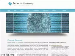 Sites similar to forensicrecovery.com