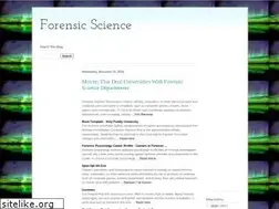 Sites similar to forensicscienceyear.blogspot.com
