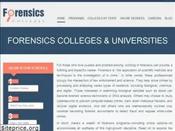 Sites similar to forensicscolleges.com