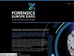 Sites similar to forensicseuropeexpo.com