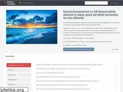 Sites similar to forensicstournament.net