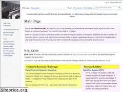 Sites similar to forensicswiki.xyz