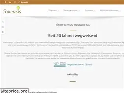 Sites similar to forensis.ch