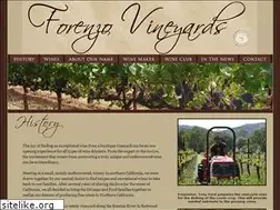Sites similar to forenzovineyards.com