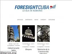 Sites similar to foresightcuba.com