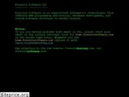 Sites similar to foresitesoftware.com