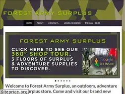 Sites similar to forestarmysurplus.co.uk
