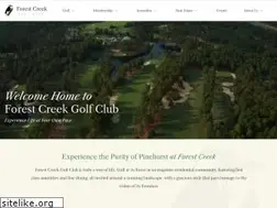 Sites similar to forestcreekgolfclub.com
