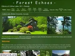 Sites similar to forestechoescabins.com