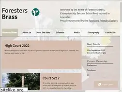 Sites similar to forestersbrass.co.uk