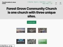 Sites similar to forestgrovecc.com