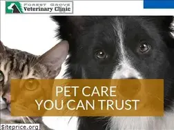 Sites similar to forestgrovevet.com