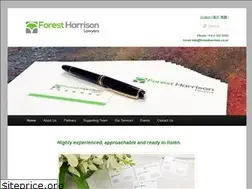 Sites similar to forestharrison.co.nz
