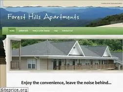 Sites similar to foresthillsapts.net