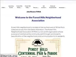 Sites similar to foresthillsdallas.org