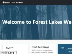 Sites similar to forestlakesweather.com