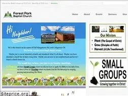 Sites similar to forestparkbaptist.org