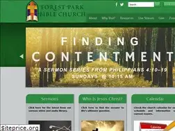 Sites similar to forestparkbible.org