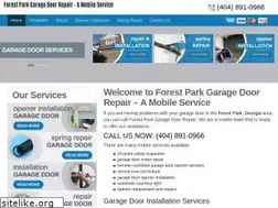 Sites similar to forestparkgaragedoorrepair.com