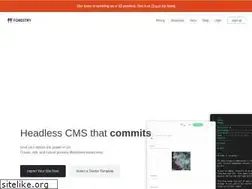 Sites similar to forestry.io