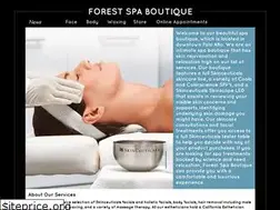 Sites similar to forestspaboutique.com