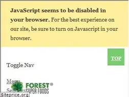 Sites similar to forestsuperfoods.com.au