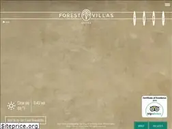 Sites similar to forestvillas.com