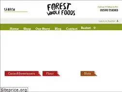 Sites similar to forestwholefoods.co.uk
