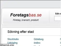 Sites similar to foretagsbas.se