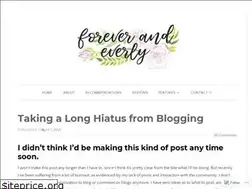 Sites similar to foreverandeverly.wordpress.com