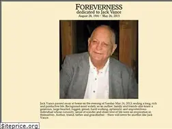 Sites similar to foreverness.jackvance.com