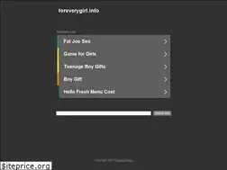Sites similar to foreverygirl.info