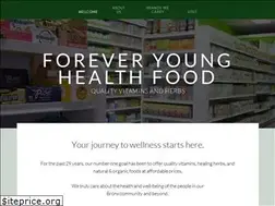 Sites similar to foreveryounghealthfood.com