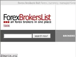 Sites similar to forex-brokers-list.com