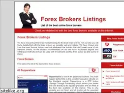 Sites similar to forex-brokers-listings.com