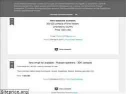 Sites similar to forex-email-list.blogspot.com